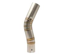 Moto Marmitta con Scarico Per Suzuki GSXR 1000 GSXR1000 K3 K4 K5 K6 2003-2006 Tubo Di Collegamento Centrale Di Scarico Per Moto