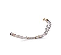 Moto Marmitta con Scarico Per YZF MT03 R25 R3 YZF R25 R3 YZF-R25 Per MT-03 2015-2020 Sistema Scarico Completo Tubo Centrale Slip On Senza Scarico(Type A)