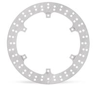 Moto-master Round Yamaha 110565 Left&right Front Brake Disc Argento