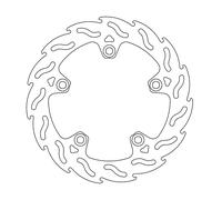 110709 BRAKE ROTOR FIXED FLAME NATURAL PER SUZUKI SV 650 X ABS CAFE RACER 2021