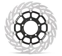 MOTO MASTER 113074 BRAKE ROTOR FLOATING FLAME BLACK TRIUMPH DAYTONA 675 2011