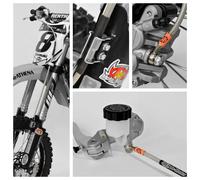 Moto-Master Tubo freno 212003 Fantic XEF 250 Trail 2021 Acciaio inossidabile Argento