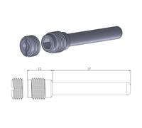 MOTO MASTER 213048 BRAKE PAD PIN OEM REPLACEMENT PER SUZUKI DR-Z 400 S 2004