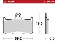 MOTO MASTER 406005 ROADPRO SINTER SPORT INDIAN CHIEFTAIN 116 ABS LIMITED 2026