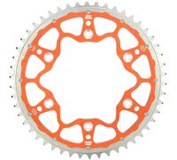 Moto-master 520 Husaberg/husqvarna/ktm 620073550 Aluminium Rear Sprocket Arancione 50t