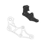Moto Master Adattatore staffa pinza per disco anteriore stradale Supermoto da 320mm