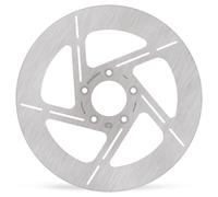 Moto-master Round Harley Davidson 110757 Left Front Brake Disc Argento