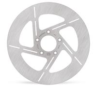 Moto-master Round Harley Davidson 110625 Left Front Brake Disc Argento