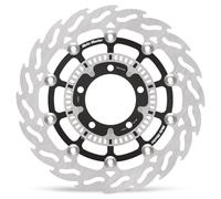 Moto-Master – Disco freno flottante Flame 112073 per Husqvarna/Kawasaki Argento