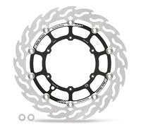 MOTO MASTER 112232 BRAKE ROTOR FLOATING FLAME BLACK KTM SMR 525 SUPERMOTO 2005