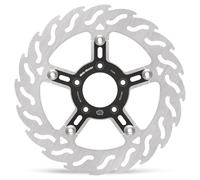 Moto-master Flame Harley Davidson 112309 Left Front Brake Disc Argento