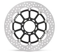 MOTO-MASTER - BRAKE DISC HALO FLOAT FT - BRAKE ROTOR FLOATING HALO ROUND BLACK -