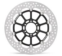 MOTO-MASTER - BRAKE DISC HALO FLOAT FT - BRAKE ROTOR FLOATING HALO ROUND BLACK -