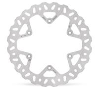 Moto-master Flame 110833 Rear Brake Disc Argento