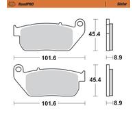 Moto-master Harley Davidson 410401 Sintered Brake Pads Nero