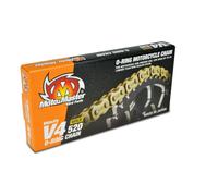 Moto-Master Catena moto 520v4 O-ring Argento 120 maglie