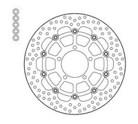 Moto-Master Disco freno flottante Halo 112271 310 mm per Triumph Bonneville/Bobber/Street Scrambler