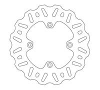 Moto-Master Disco freno Nitro Contoured Suzuki 110450 84,5 mm Argento