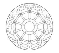 Moto-master Disco Del Freno Round Ducati 113167