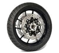 Moto-master Flame Ktm 112219 Front Brake Disc Argento