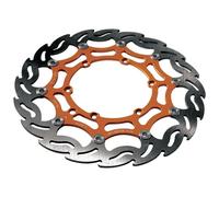 Moto-Master Disco freno anteriore Flame 110244 Argento per Suzuki/Yamaha