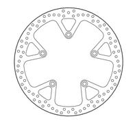Moto-master Disco Freno Anteriore Round Bmw 110590 Left&right