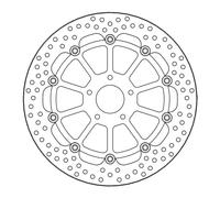 Moto-master Disco Freno Anteriore Round Husqvarna/ktm 112178 Left&right