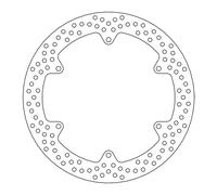 Moto-master Disco Freno Anteriore Round Yamaha 110565 Left&right
