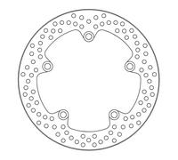 Moto-master Disco Freno Anteriore Round Yamaha 110621 Left&right