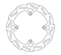 Moto Master Disco Freno Moto Oversized Flame Fixed Posteriore per un raffreddamento ottimale e resistenza - spessore 4 mm