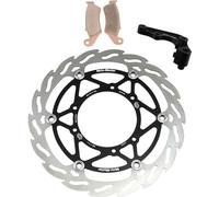Moto Master Kit Disco Freno Moto Floating Ø270 mm con Disco Freno Moto Anteriore, Pastiglie Freno Moto, Adattatore per Pinza freno Moto