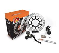 MOTO MASTER Kit Freno Completo Supermoto Racing con Disco, Pastiglie,. - 313056