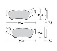 Pastiglie Moto Master Beta RR 125 2T (18-22) anteriori nitro