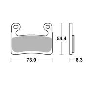 Moto-master Pastiglie Freno Sinterizzate Bmw 413501