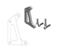 MOTO MASTER Staffa di posizionamento per pinza freno Supermoto per di. - 211019