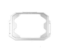 Moto Meter Telaio Coperchio Compatibile con ADV160 2022 2023 Telaio del Misuratore della Motocicletta Telaio del Tachimetro Contagiri Copertura del Quadro Strumenti Accessori per Motociclette(Silve)
