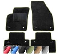 moto-MOLTICO Tappetini Auto Set di Tappeti in Moquette su Misura per Saab 900S 1993-1998 (Filo Verde)