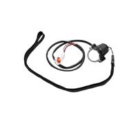 Moto moto kill switch tappo magnetico con cinghia del polso arresto accesa compatibile con la sostituzione del mercato post -vendita universale XCF(Nero)