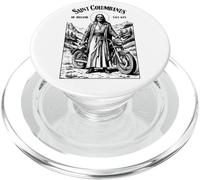 Moto Moto Patrono San Colombano Motociclista PopSockets PopGrip per MagSafe