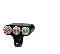 Moto motocicletta interruttore di controllo del manubrio in alluminio abbottlight riflettici molto vicino alla modifica della luce compatibile con la maggior parte delle auto elett