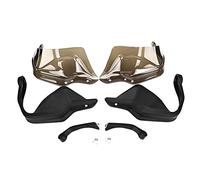 Moto motociclistico Handguard Hand Guard Protector Ingegneria Ingegneria Peso leggero Buona resistenza meccanica per i ciclisti di motociclette su stra e fuoristra atti per (Marrone)