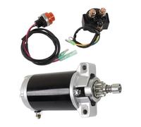 Moto Motorino Di Avviamento Per 40 CV Per Enduro E40X E40XMH 40XWT 40XWH Motore Barca Motorino Avviamento Tilt Trim 66T-81800 Fuoribordo 66T-81800-02 Interruttore Relè