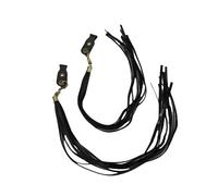 Moto Nero Freno Frizione Leva Copertura Cranio Fringe Streamers Nappa Per Harley Indian Old School Cafe Racer Custom