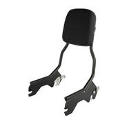 Moto Nero Standard Sissy Bar Schienale Verticale Per Harley Per Davidson Softail 2018 2019 2020 2021 2022 Cuscino Rimovibile Dello