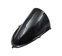 moto Parabrezza Adatto per Aprilia RS 660 RS660 2020-2025 Parabrezza per moto Parabrezza in vetro anteriore Visiera per flusso d'aria Copertura del misuratore Cupolino Viti Kit(Black)