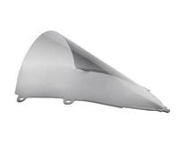 moto Parabrezza Adatto per Honda CBR650 CBR650R 2019-2025 Parabrezza per moto Parabrezza Schermo Carenatura Cupolino Viti Kit(Gray-WRS LOGO)