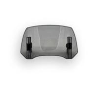 Moto Parabrezza Anteriore Per CFMOTO Estensione Parabrezza Moto | Per CFMOTO 800MT 800 MT Estensione parabrezza Spoiler regolabile Deflettore Sindone Vento(Light Smoke)