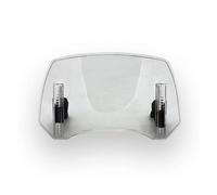 Moto Parabrezza Anteriore Per CFMOTO Estensione Parabrezza Moto | Per CFMOTO 800MT 800 MT Estensione parabrezza Spoiler regolabile Deflettore Sindone Vento(Transparent)