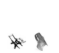 Moto Parabrezza Anteriore Per Himalayan Parabrezza Frontale | Per Himalayan 450 452 2024 2025 Carenatura Sindone Moto Vento Deflettore Scudo Parabrezza Gear(Set-Smoke)