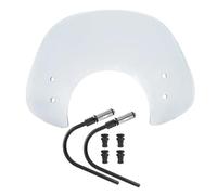 Moto Parabrezza Anteriore Per Piaggio Per Vespa LX50 LX125 LX150 GT200 Per GTS250 Per GTS300 Parabrezza Deflettore Parabrezza Accessori Moto Moto Deflettori Vento(Low-Light Smoke)